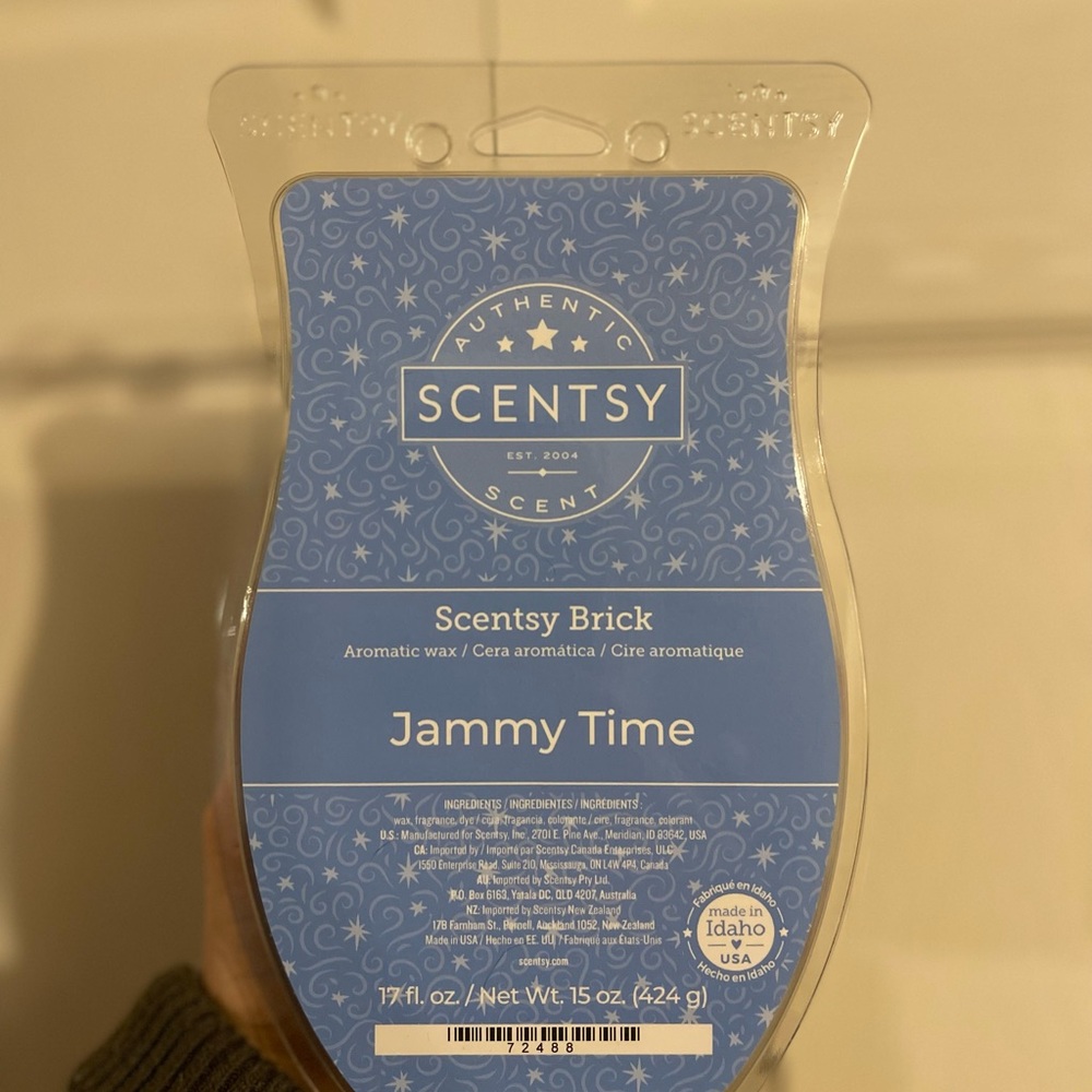 Scentsy Jammy Time Scented Wax Brick